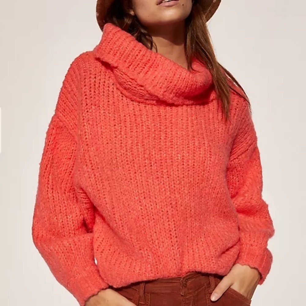 Anthropologie Pilcro Zamora Cowl Neck Sweater Size XS EUC